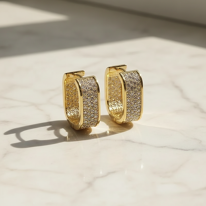 Vionnet Crystal Earrings