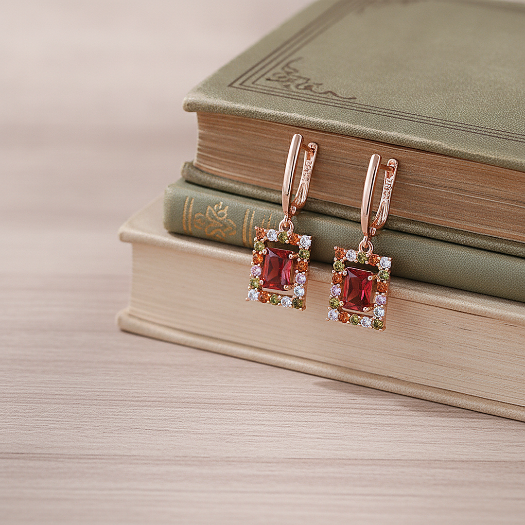Delphine Crystal Earrings