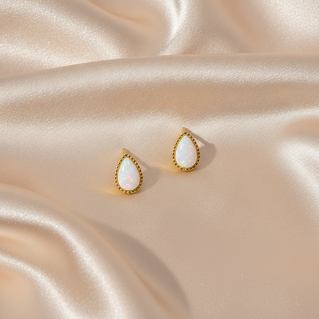 Boucles d’oreilles Amara en opale