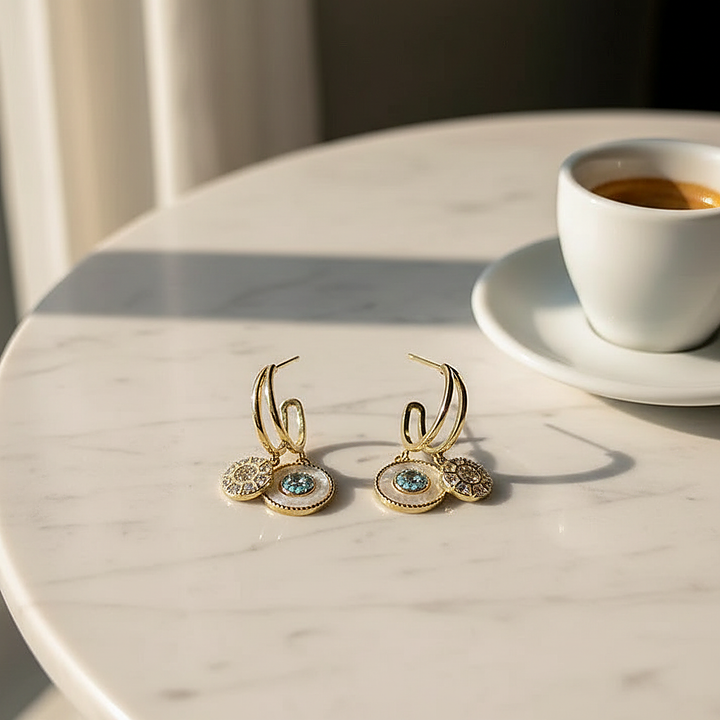 Xanthe Zirconia Earrings