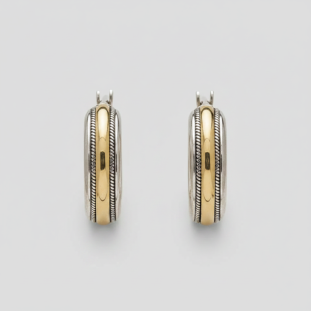 Lucine Gold Hoop Earrings