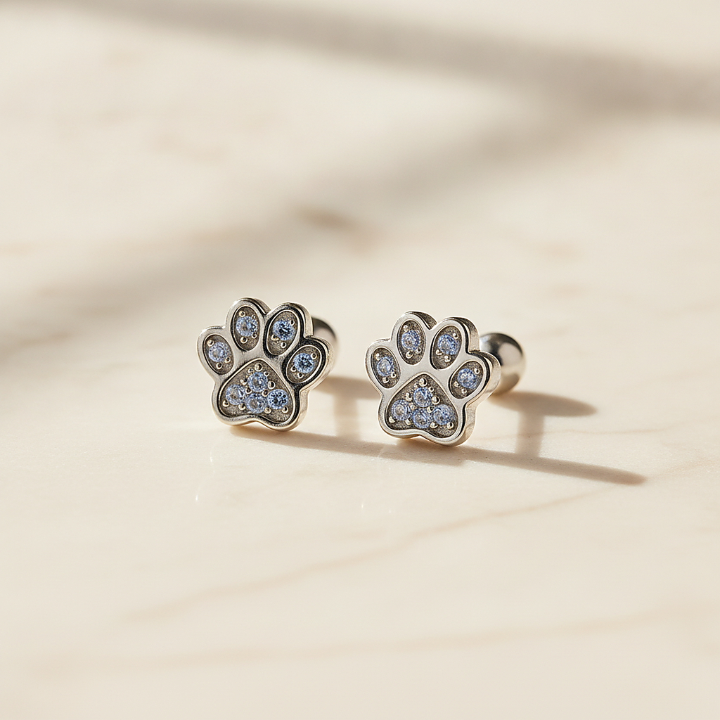 Cassia Crystal Stud Earrings