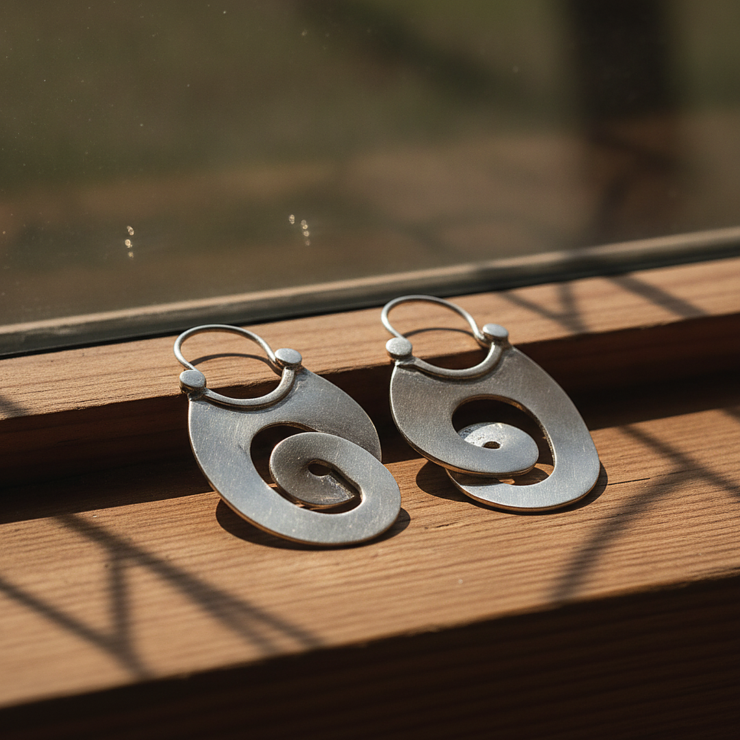 Vivienne Silver Earrings