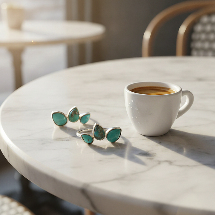 Tindra Turquoise Earrings