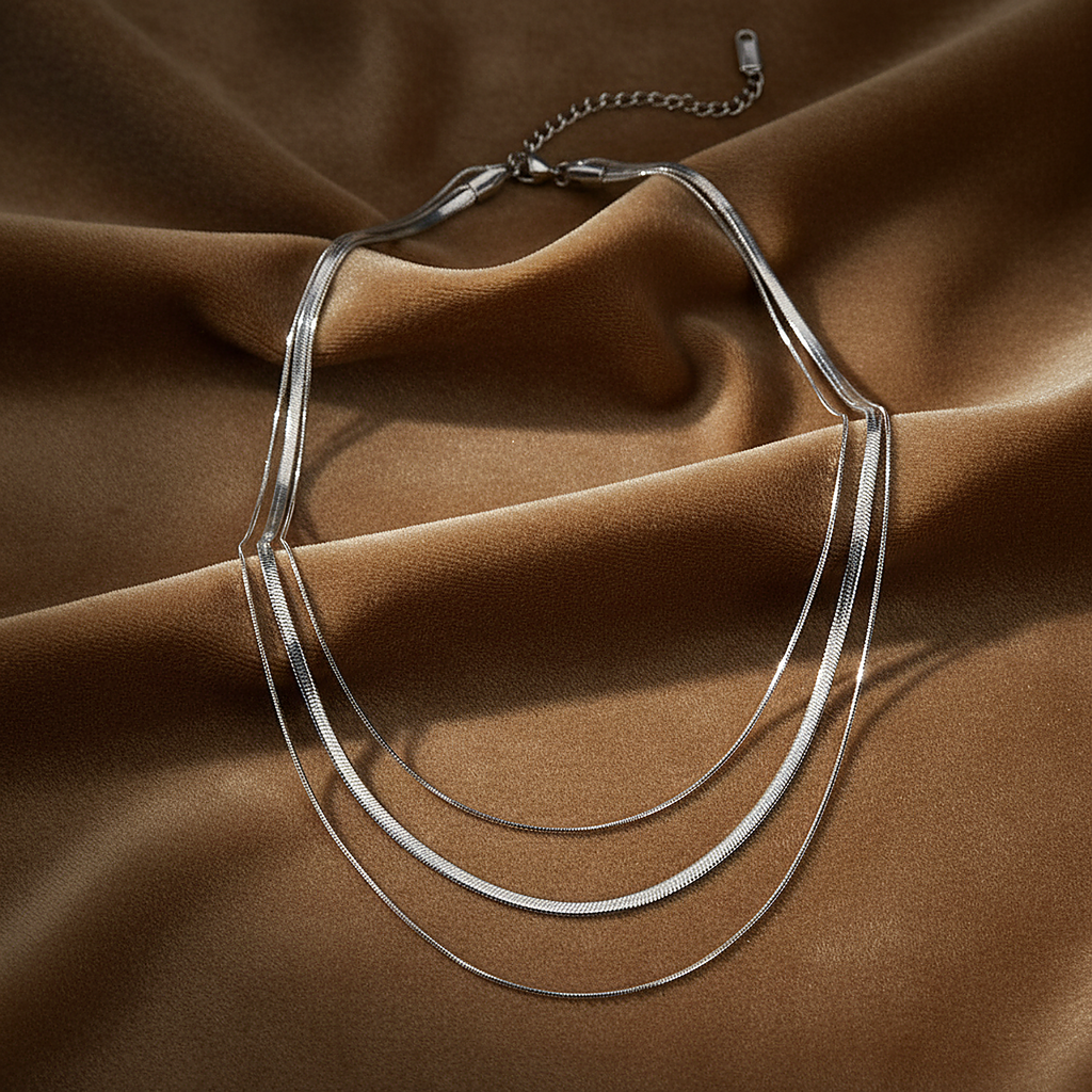 Collana Halcyon in argento