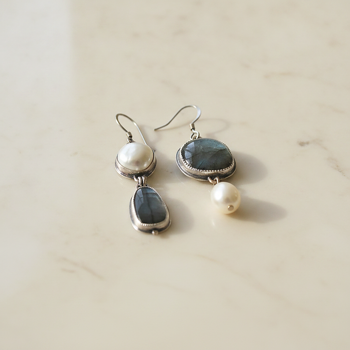 Pendientes de perlas Petra
