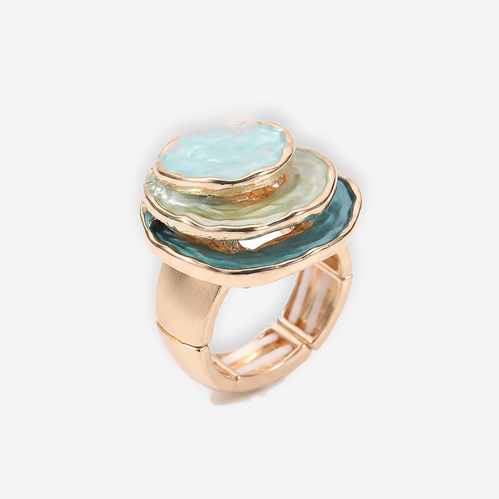 Juniper Enamel Stack Ring