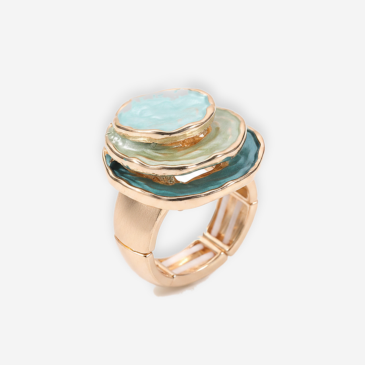 Juniper Enamel Stack Ring