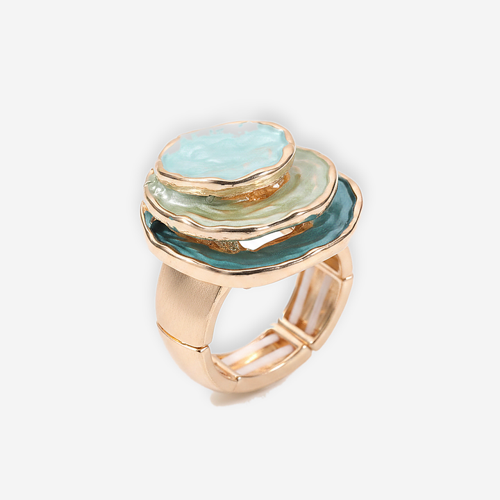 Juniper Enamel Stack Ring