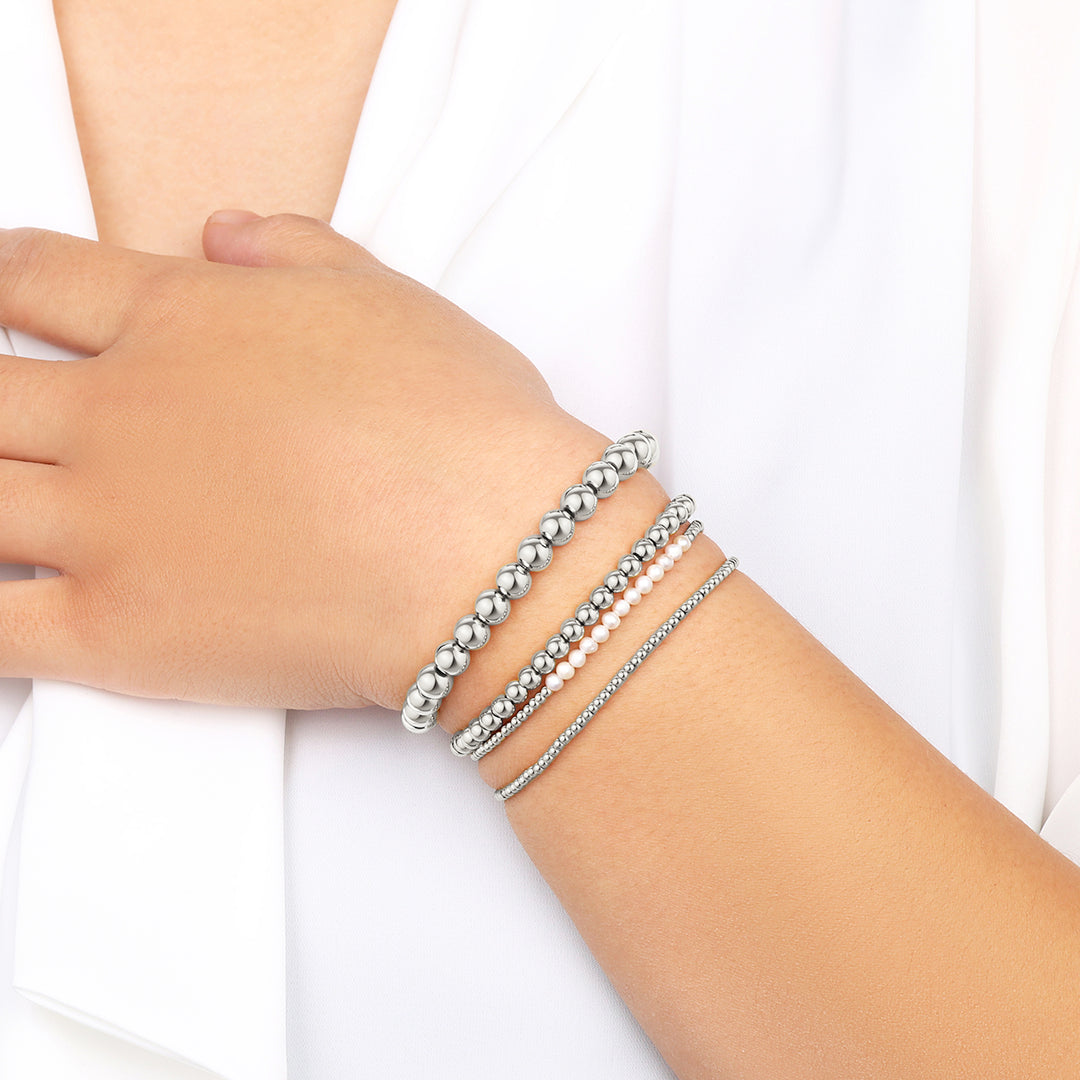Everyday Pearl Bracelet Stacking Set