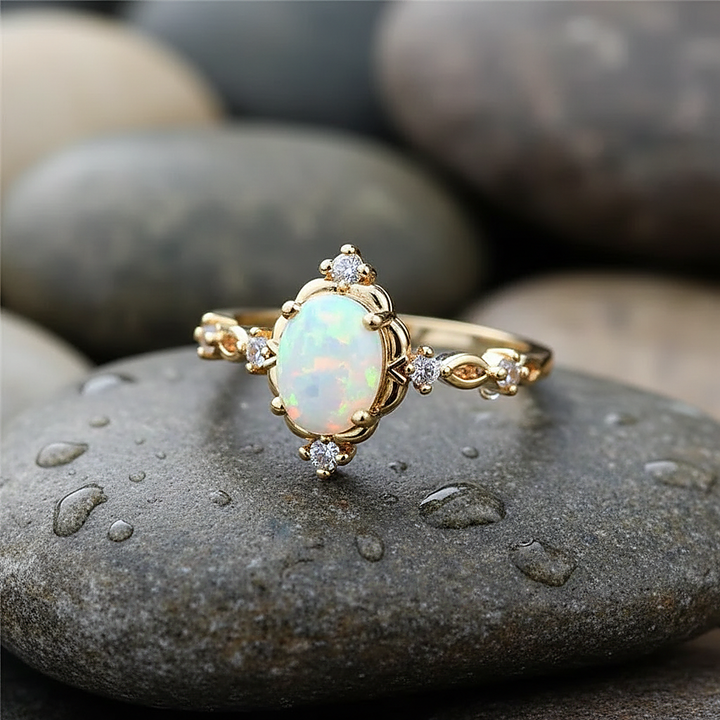 Anello Rhea con opale