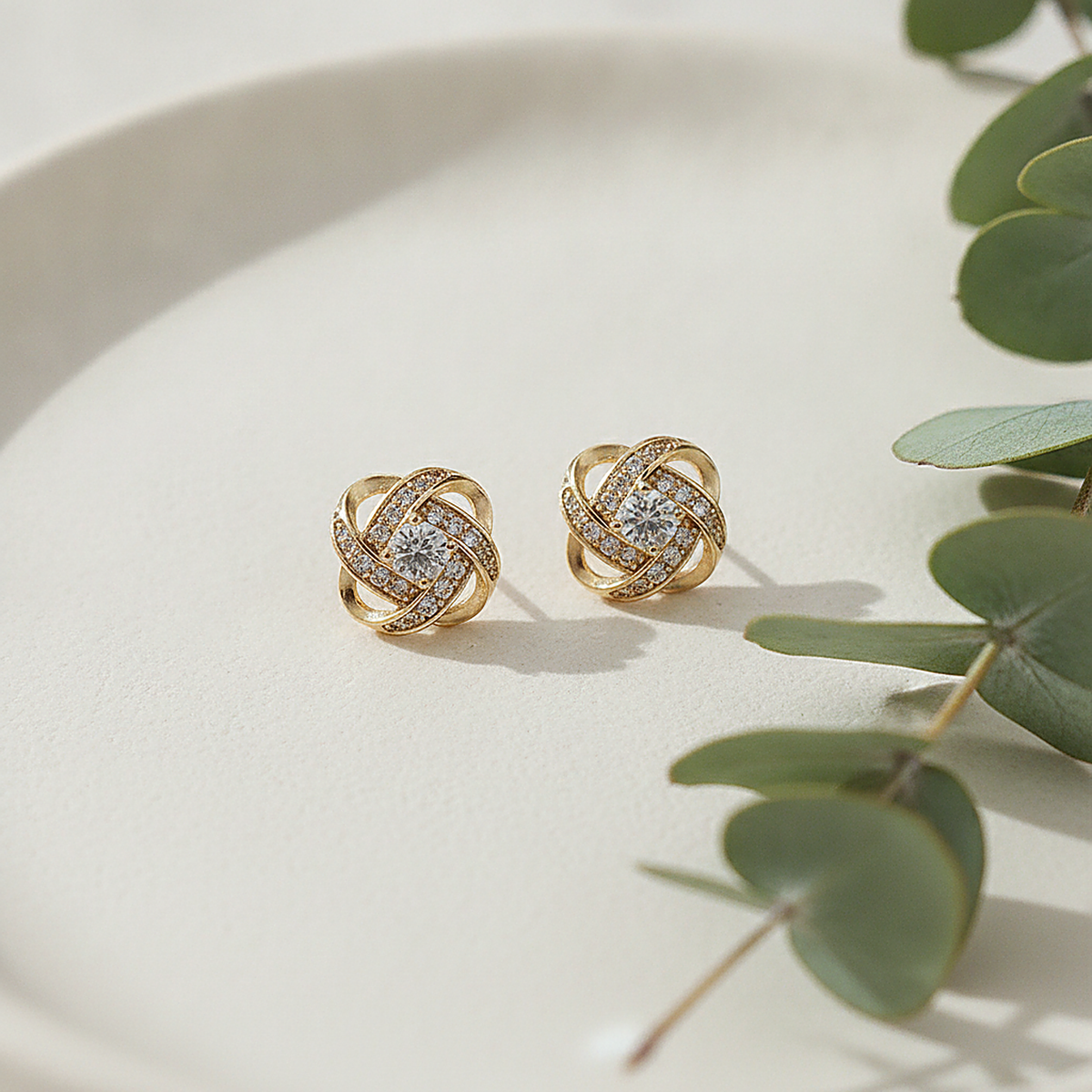 Boucles d’oreilles en cristal Sylvie