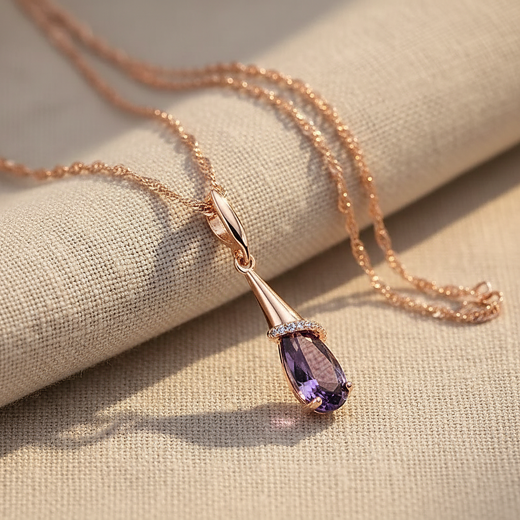 Collar Beatrice de cristal