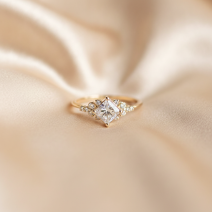 Delysia ring styled