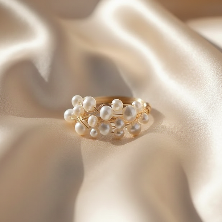 Anello Sidonie con perla