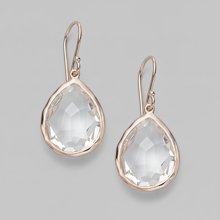 Elise Quartz Earrings
