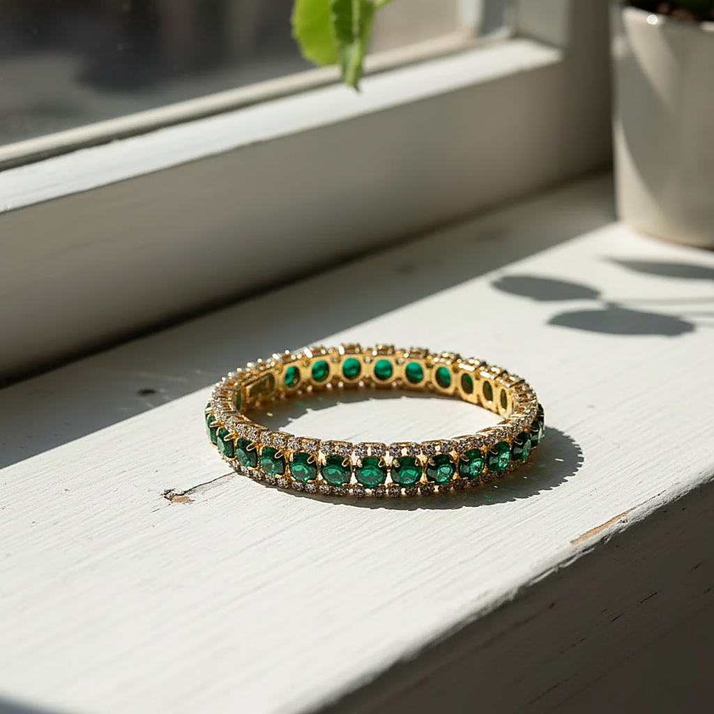 Βραχιόλι Lune Emerald