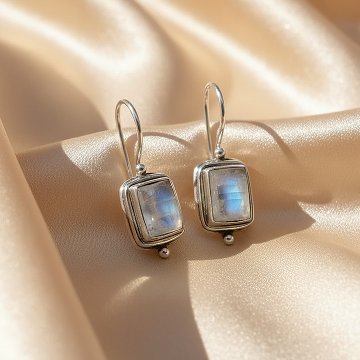 Aurelie Moonstone Earrings