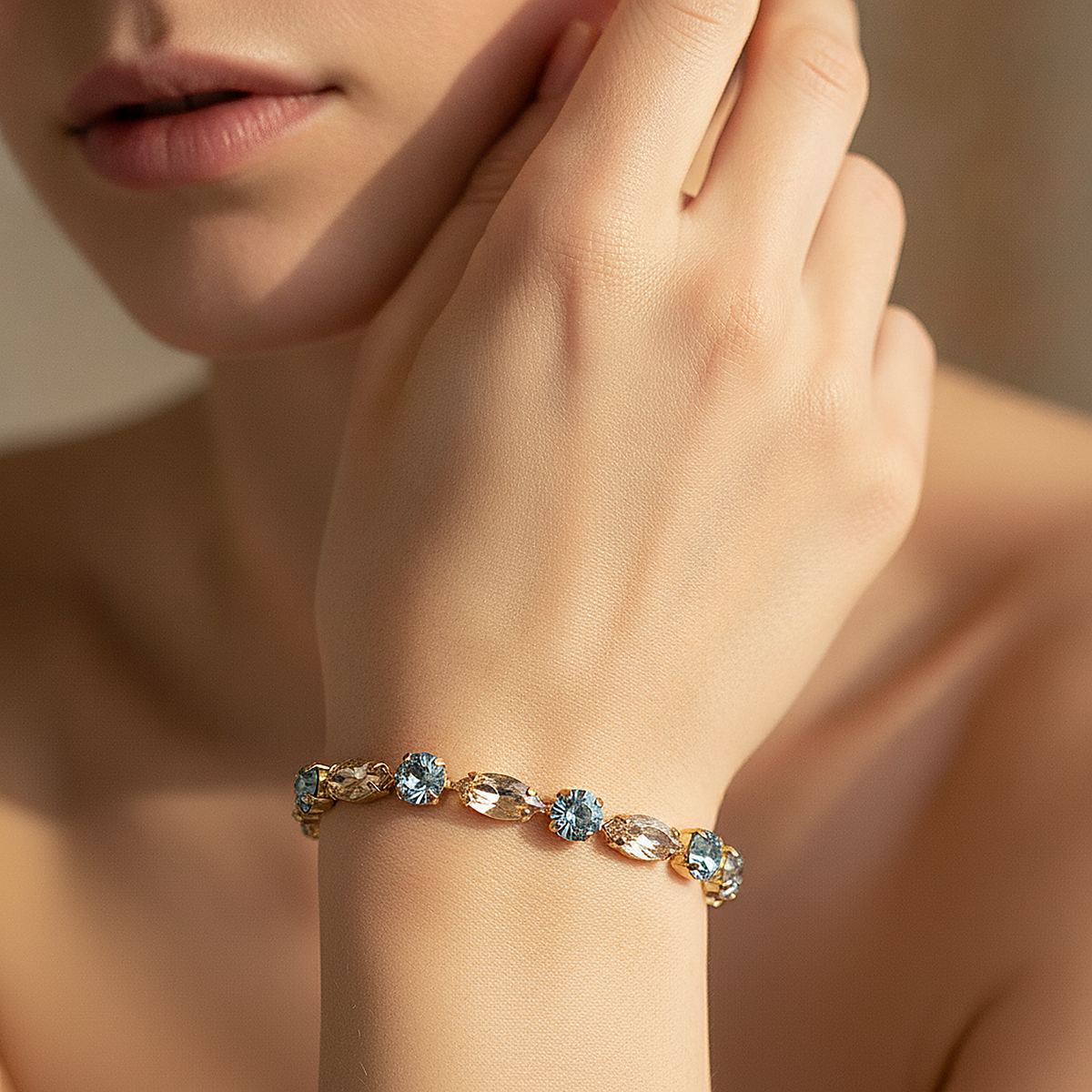 Wisteria Crystal Bracelet