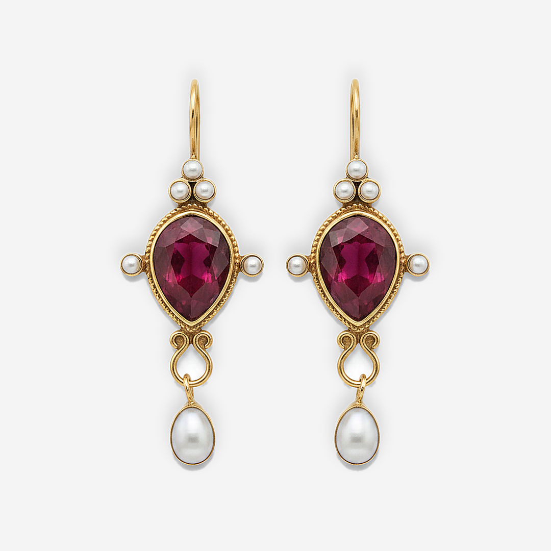 Halcyon Ruby Earrings