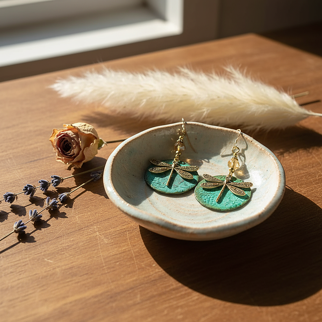 Pendientes Willa dorados