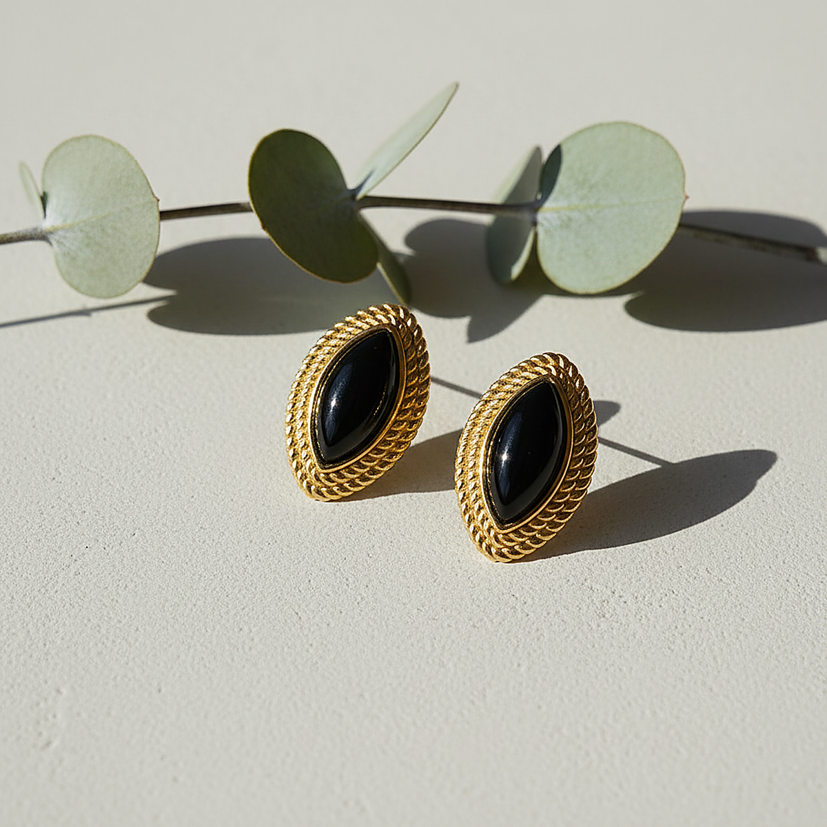 Cassia Gold Earrings