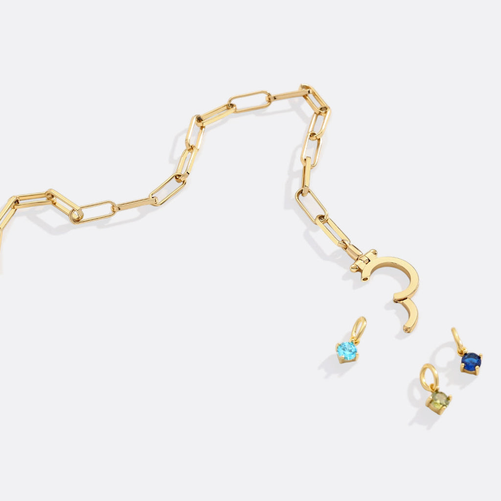 Essential 4mm Birthstone Charm