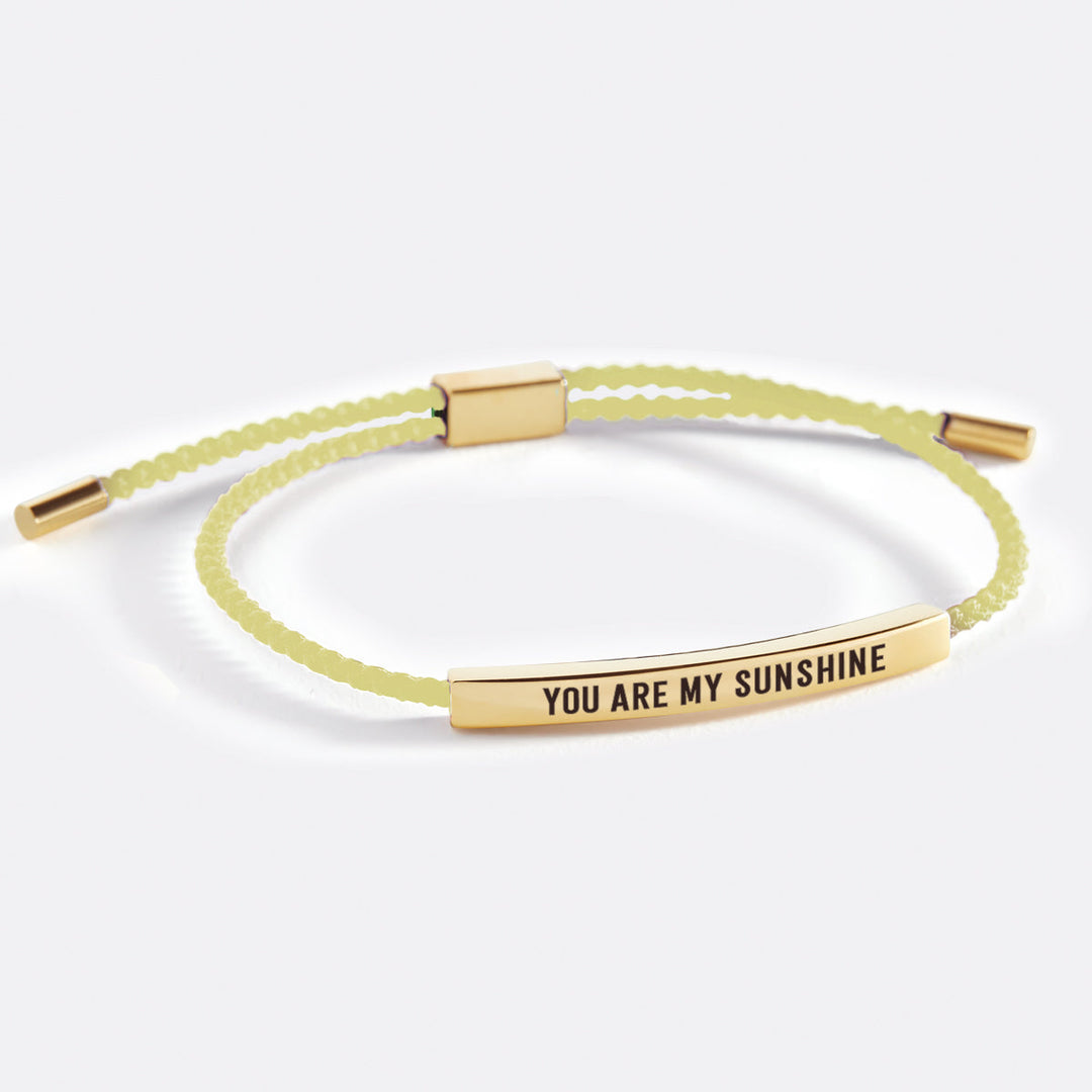 Bracciale Ispirazione You Are My Sunshine
