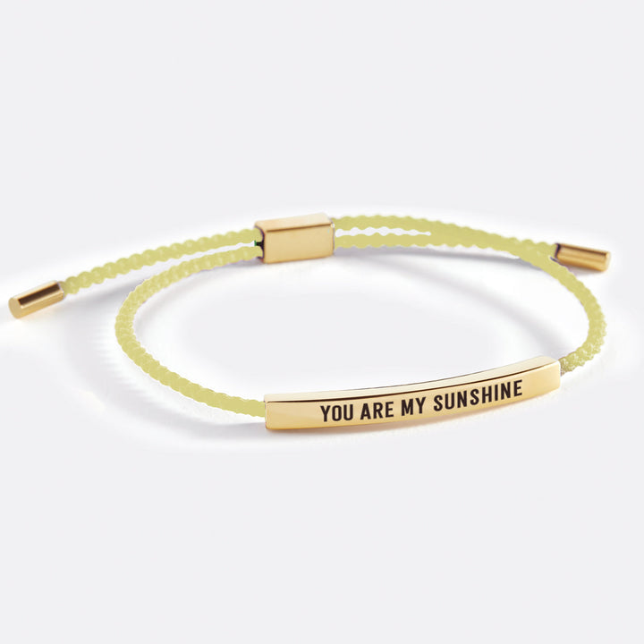 Bracciale Ispirazione You Are My Sunshine