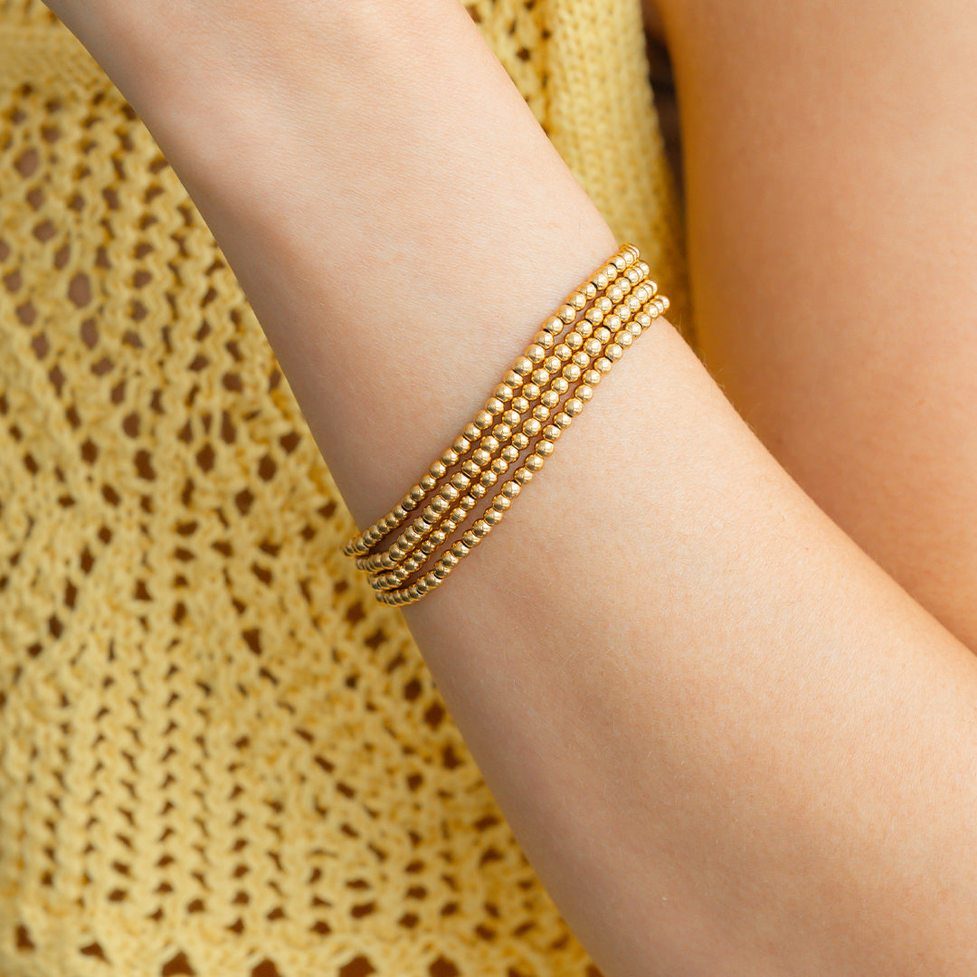 3mm kralenarmband stapelset