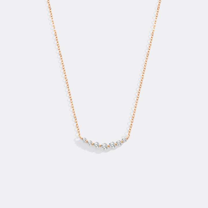 Classic Arc Diamond Necklace