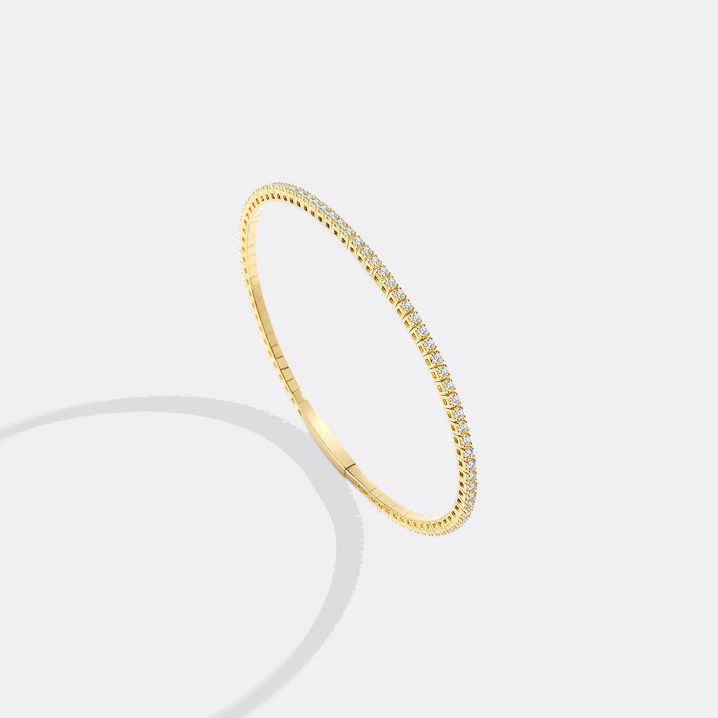Flexibele Diamanten Tennisarmband