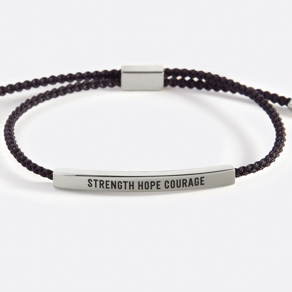 Bracciale Forza Speranza Coraggio Ispirazione
