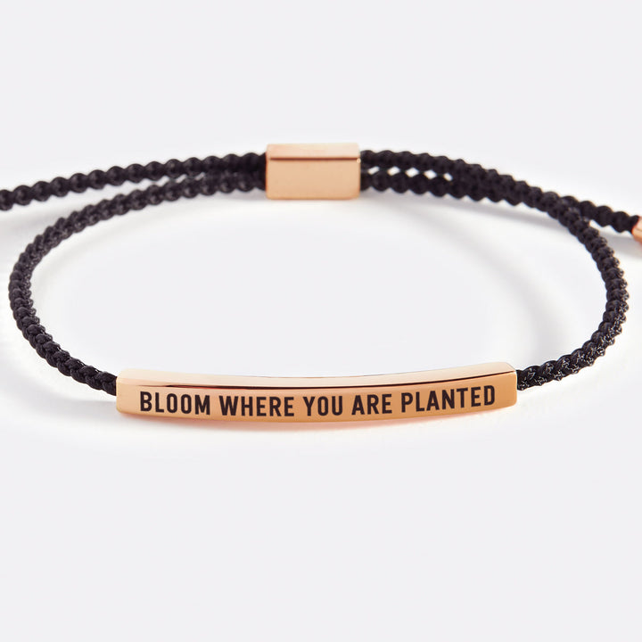 Blühe, wo du gepflanzt bist – Inspirierendes Armband