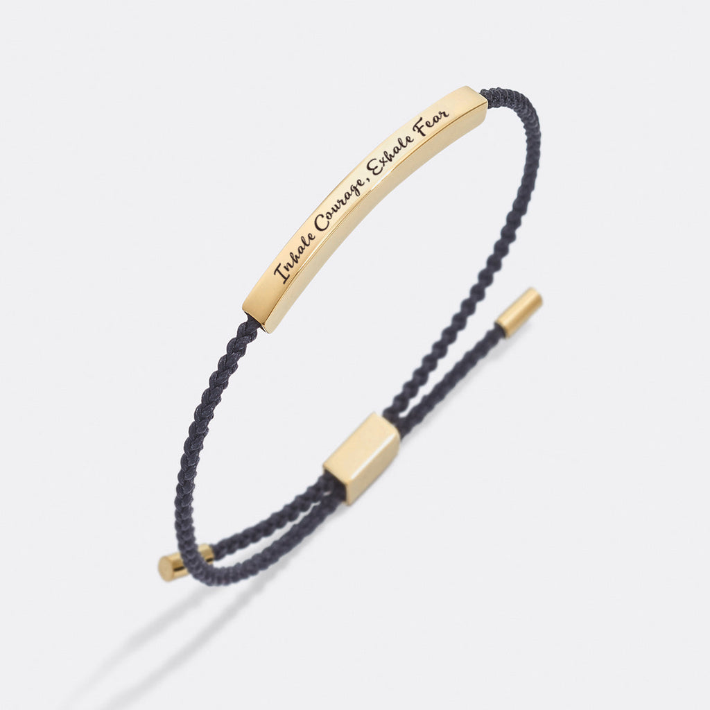 Bracciale Ispirazione Inspira Coraggio, Espira Paura