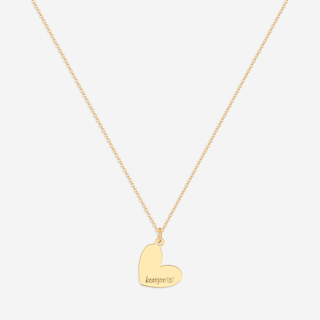 Personalisierte Herz-Namenskette