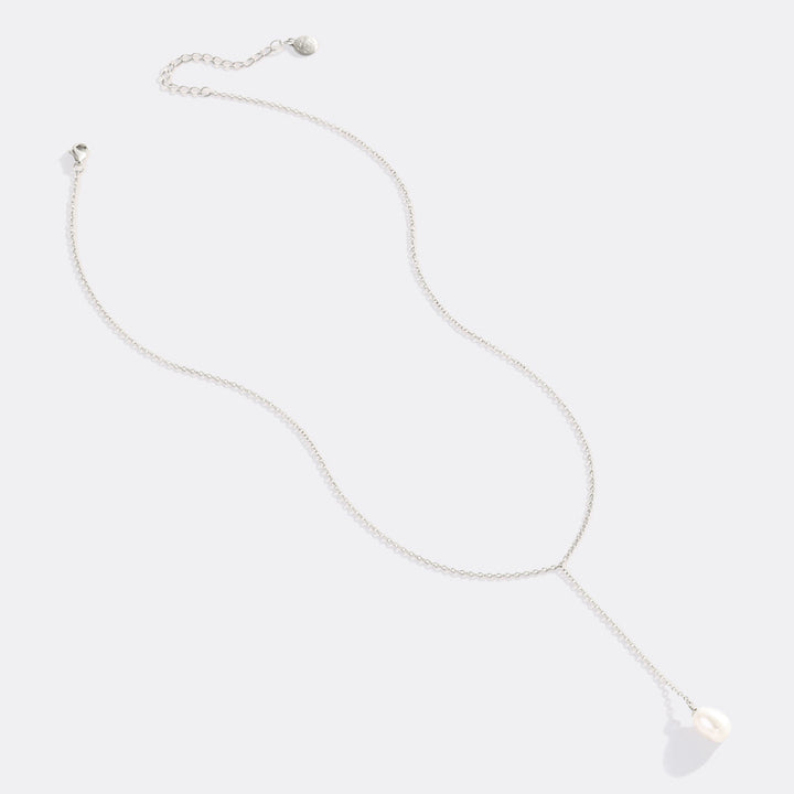 Pearl Lariat Necklace