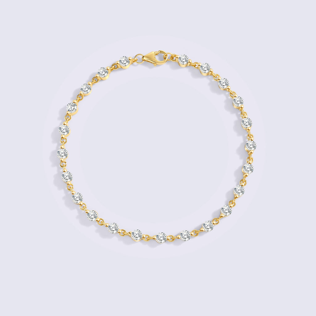 Armband insvept i diamanter