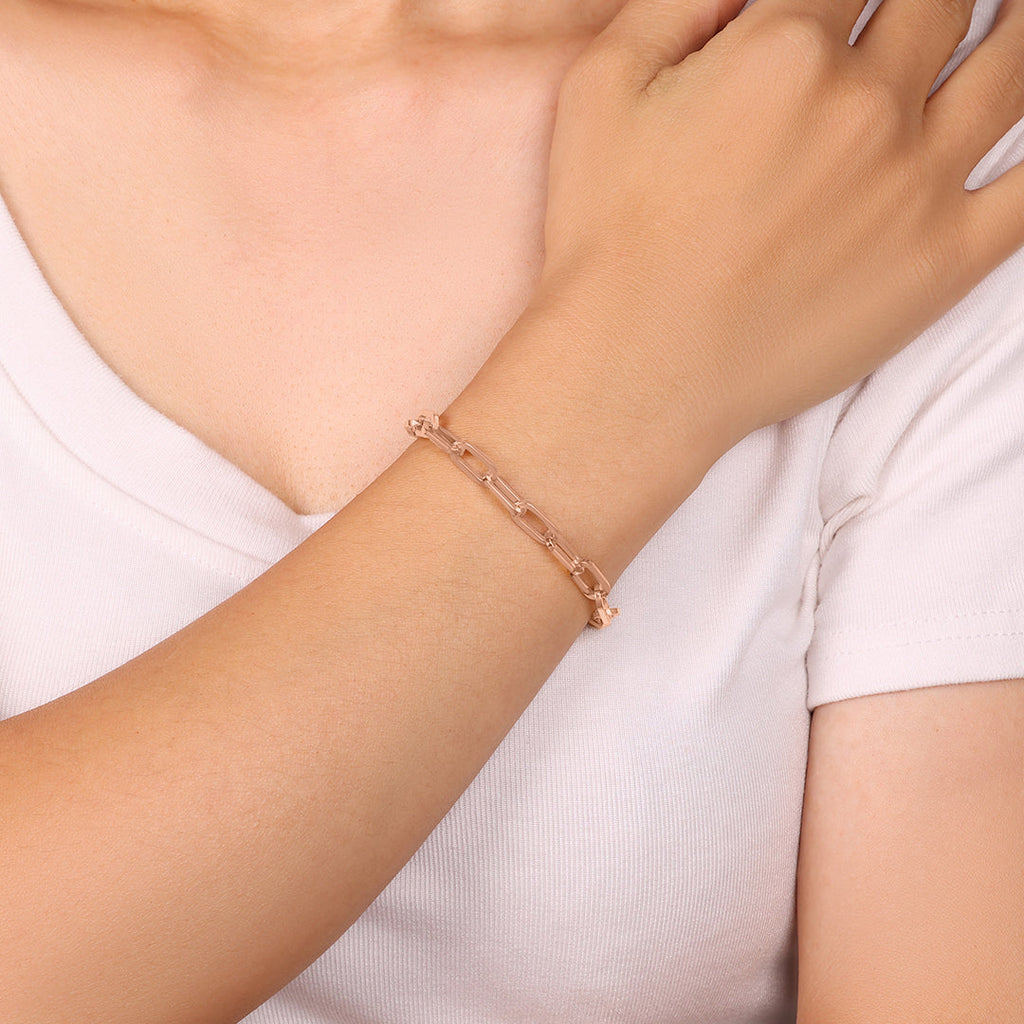 Bracelet chaîne trombone Open Link
