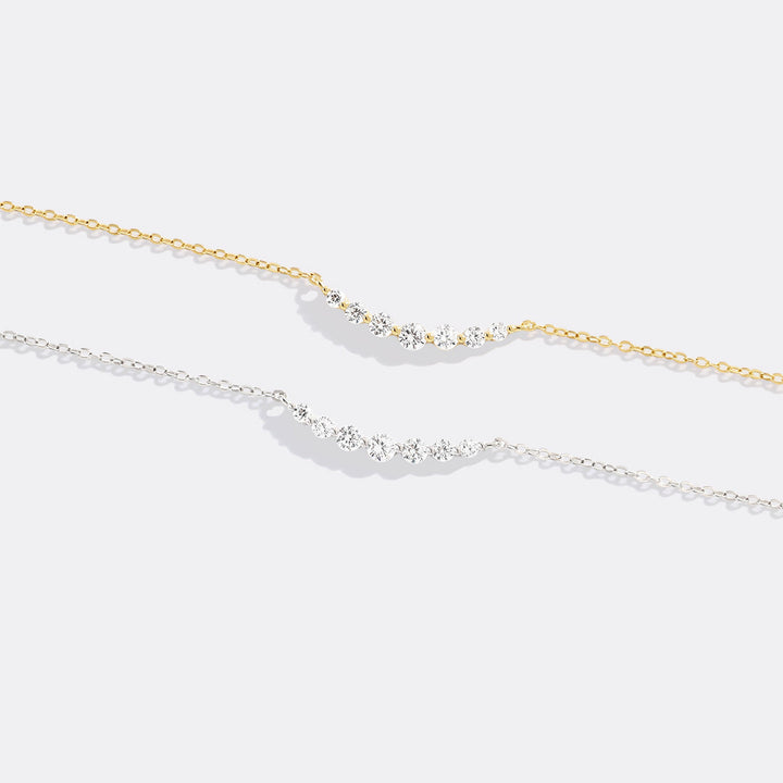 Classic Arc Diamond Necklace
