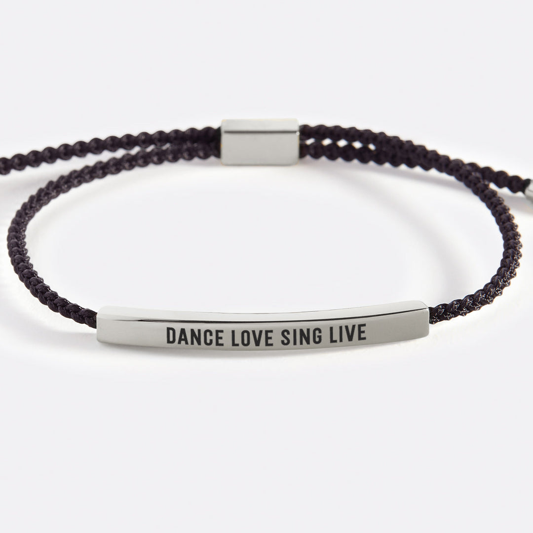 Dance Love Sing Live Inspire Bracelet