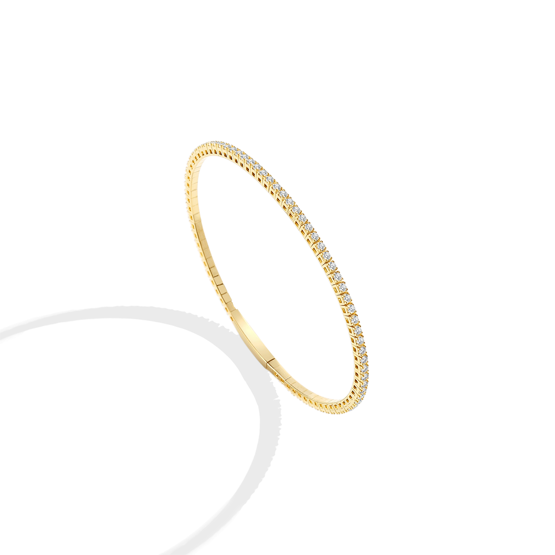 Flexibele Diamanten Tennisarmband