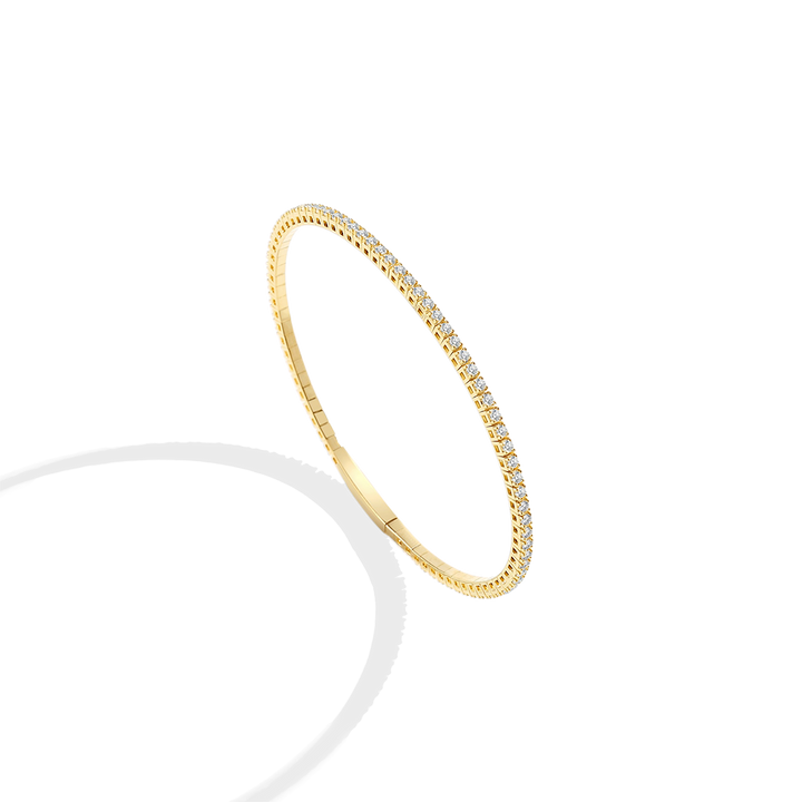 Flexible Diamond Tennis Bracelet