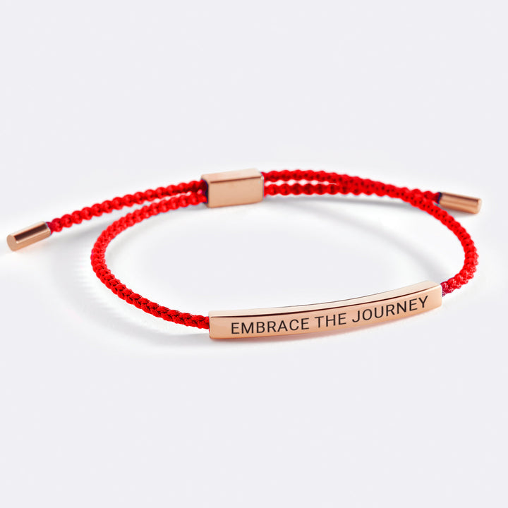Umarm die Reise Inspirierendes Armband