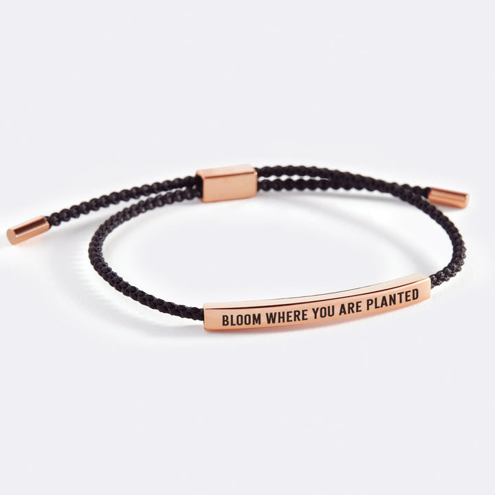 Blühe, wo du gepflanzt bist – Inspirierendes Armband