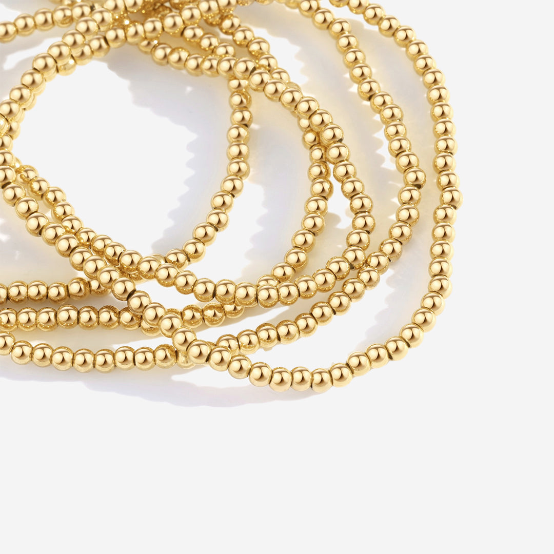 3mm Perlenarmband Stapelset