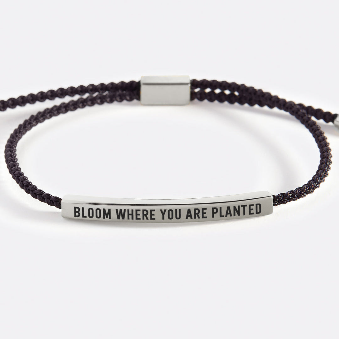 Blühe, wo du gepflanzt bist – Inspirierendes Armband