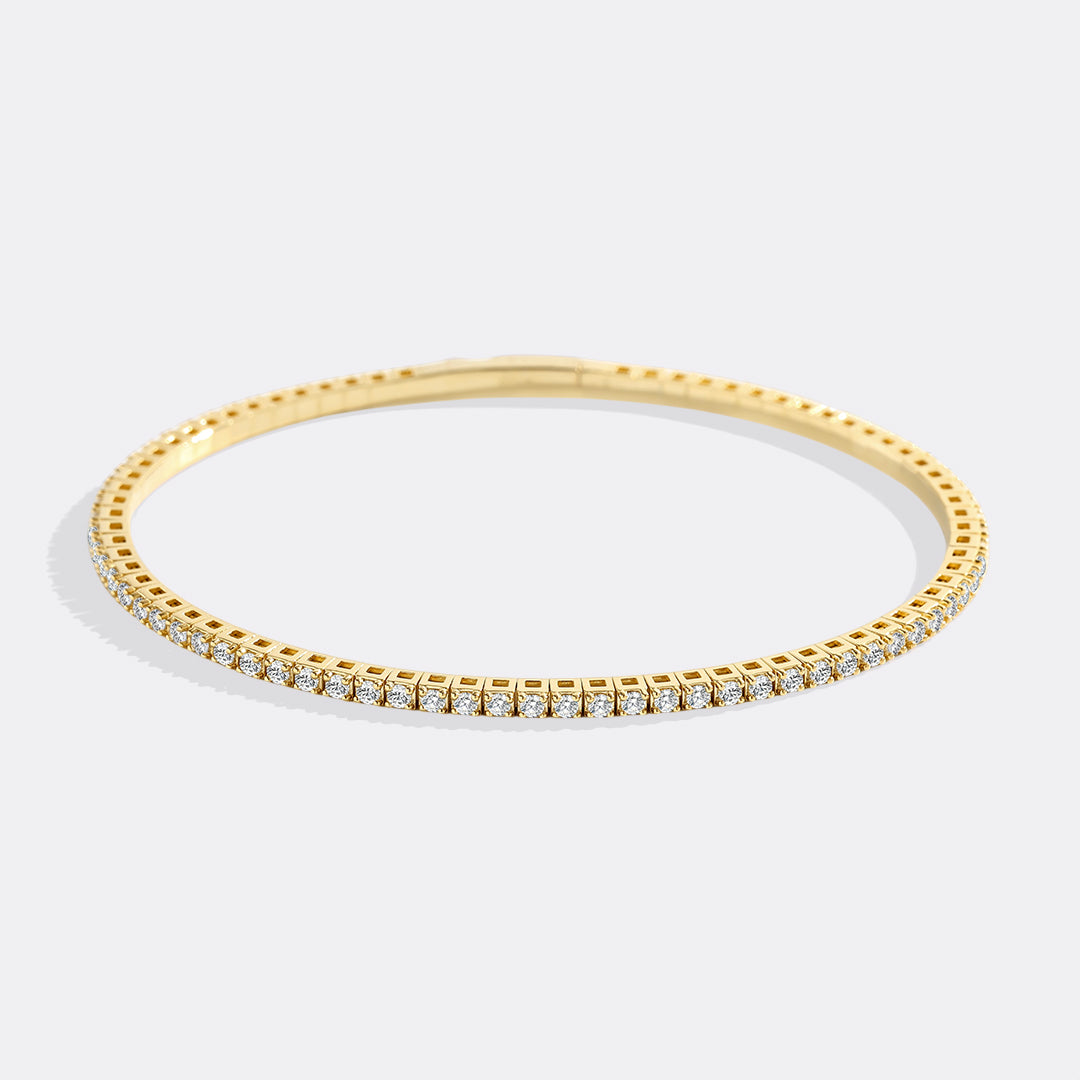 Flexibele Diamanten Tennisarmband