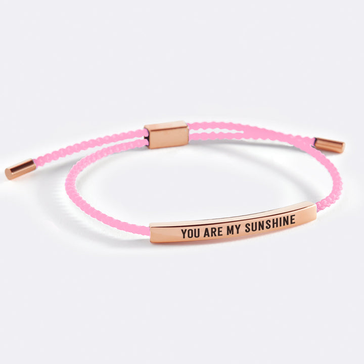 Bracciale Ispirazione You Are My Sunshine