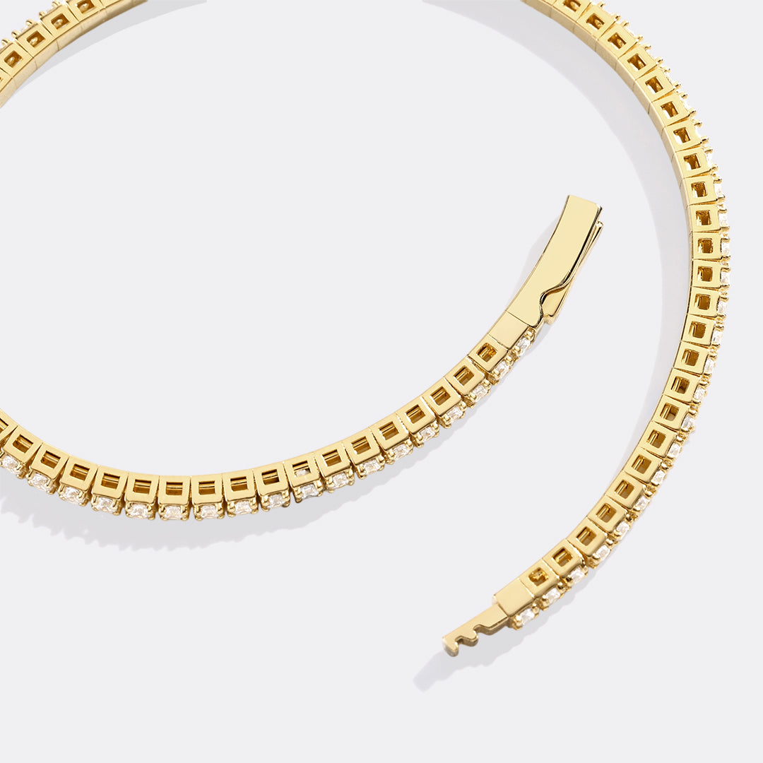 Flexibele Diamanten Tennisarmband